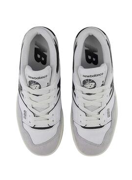 Kinder-Schuhe New Balance GSB550 weiß schwarz