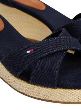 Sandalen Tommy Hilfiger Flag Criss Marine für Frauen