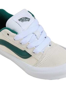 Turnschuhe Vans Knu Skool Retro Beige und Grün