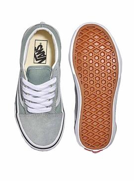 Sneaker Vans Old Skool Color Theory Türkis