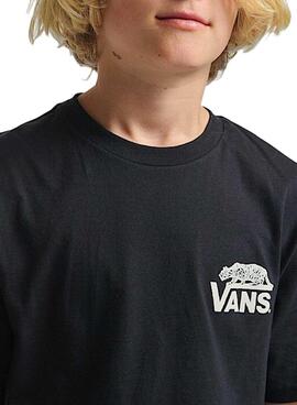 T-Shirt Vans Sneaky schwarz für Jungen.