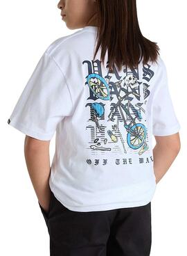 T-Shirt Vans Shattered weiß für Jungen