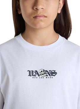 T-Shirt Vans Shattered weiß für Jungen