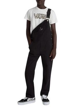  Jumpsuit  Vans Groundwork schwarz für Mädchen.