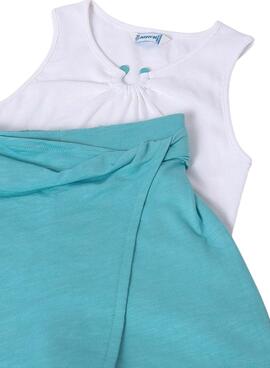 Set  Mayoral Shorts und geripptes t-shirt- für Mädchen