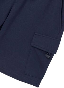 Bermuda  Mayoral marineblau gestrickte Cargo  für Jungen