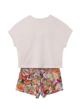 Set Mayoral Shorts und T-Shirt Mädchen mit Grafik
