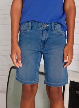 Bermuda Mayoral Soft in Mittelblau für Jungen