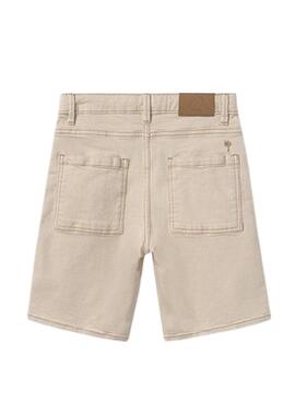 Bermuda Mayoral Baumwollsatin in Beige für Jungen.