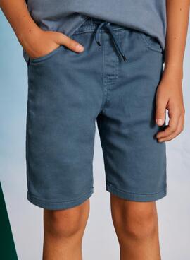 Bermuda Mayoral weicher blauer Kordelzug für Jungen.