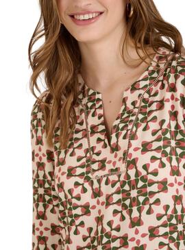 Kleid Naf Naf Geometrisches für Frauen.