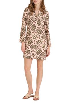 Kleid Naf Naf Geometrisches für Frauen.