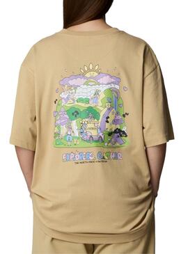 T-Shirt The North Face x Patron in Beige für Männer und Frauen.