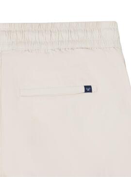 Bermudas Silbon Jogger weiß für Männer.