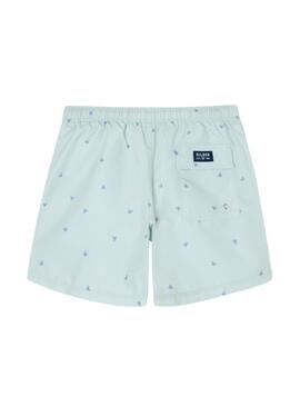 Badeshorts Silbon Miniraquetas türkis für Männer
