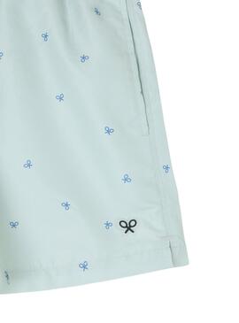 Badeshorts Silbon Miniraquetas türkis für Männer
