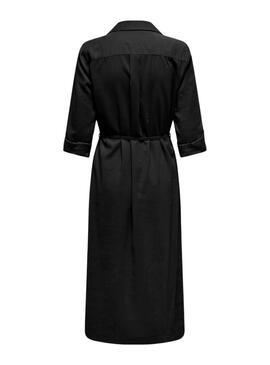 Kleid Only Hemd Aris Schwarz für Frauen
