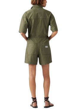 Jumpsuit  Levis kurzer grüner  für Frauen