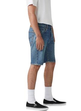 Bermuda Jeans Levis 405 Standard in mittlerer Waschung für Männer