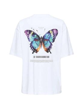 T-shirt Only Vivvi Transformation weiß für Frauen