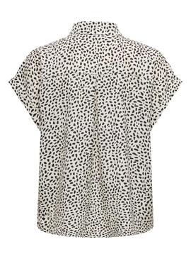 Shirt Only Hannover Frauen Schwarz-Weiß Print  