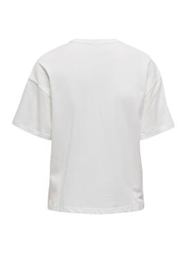 T-Shirt Only Tenna mit modischem Aufdruck für Frauen.