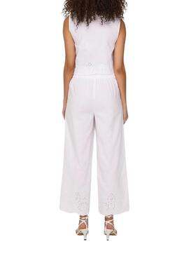 Hose Only Roxanne Culotte weiß für Damen