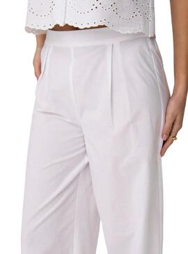 Hose Only Roxanne Culotte weiß für Damen