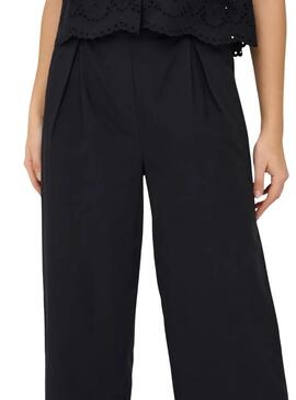 Hose Only Roxanne Culotte Schwarz für Frauen