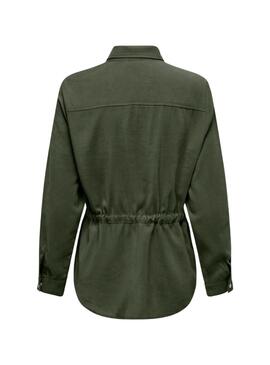 Jacke Only Aris Cargo Grün für Frauen