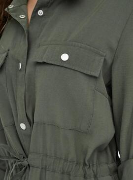 Jacke Only Aris Cargo Grün für Frauen