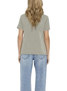T-shirt Only Lucy Karma Grün für Frauen