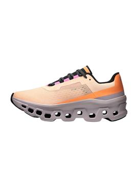  Sneakers On Running Cloudmonster  in Orange für Frauen