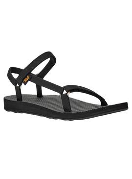 Sandalen Teva Universal Slim Schwarz für Frauen