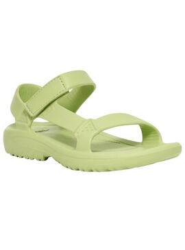Sandalen Teva Hurricane Drift Limettengrün für Frauen.