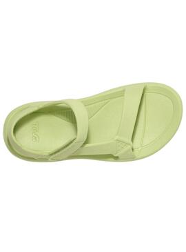 Sandalen Teva Hurricane Drift Limettengrün für Frauen.