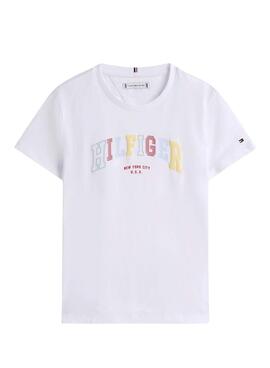 T-Shirt Tommy Hilfiger Varstiy weiß für Frauen