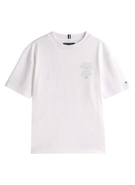 T-Shirt Tommy Hilfiger Fun weiß für Jungen