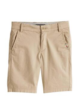 Bermudas Tommy Hilfiger 1985 beige Chinohose.