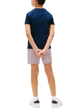 T-Shirt Tommy Hilfiger Flag blau für Jungen