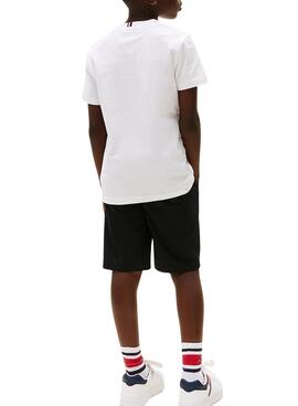 T-Shirt  Tommy Hilfiger Kinder   weiß