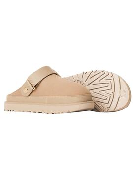 Clog  UGG Goldenstar Villa  beige für Frauen