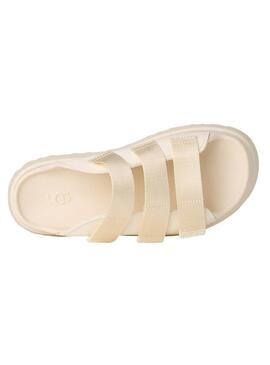 Sandalen UGG Goldenglow Slide beige für Frauen