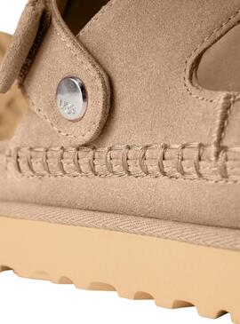 Sandalen UGG Goldenstar beige für Frauen