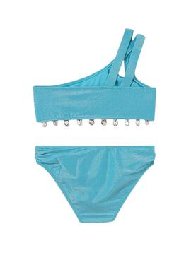 Bikini Mayoral Muscheln Türkis für Mädchen