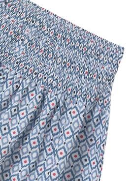 Rock Mayoral bedruckter blauer  für Mädchen