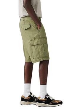 Bermudas Levis Carrier Cargo Grün für Herren