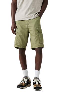 Bermudas Levis Carrier Cargo Grün für Herren