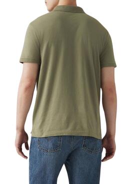 Polo Levis Housemark grün für Herren