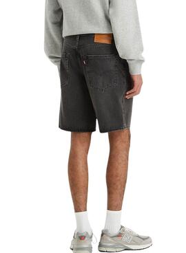 Bermuda Jeans Levis 468 Loose schwarz für Männer